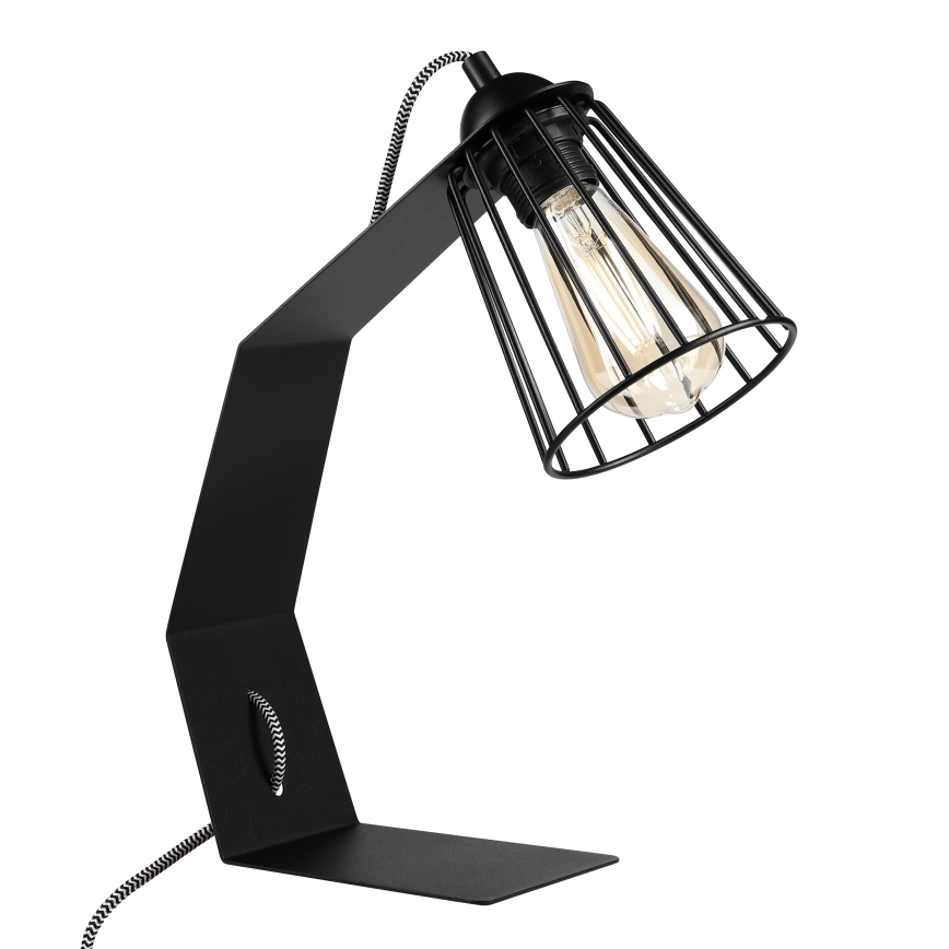 Stona lampa NANDO 1xE27/15W/230V crna