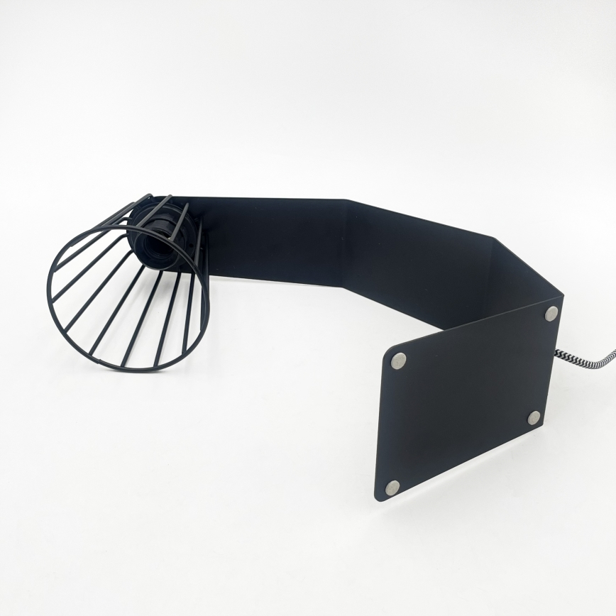 Stona lampa NANDO 1xE27/15W/230V crna