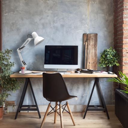 Stona lampa NEXA 1xE27/60W/230V bela