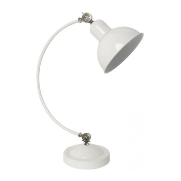 Stona lampa OLD 1xE27/40W/230V bela