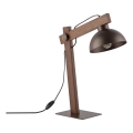 Stona lampa OSLO 1xE27/15W/230V orah/braon