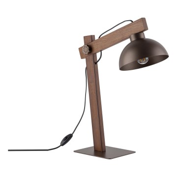 Stona lampa OSLO 1xE27/15W/230V orah/braon