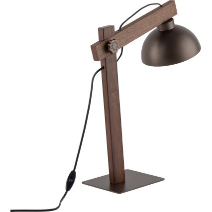 Stona lampa OSLO 1xE27/15W/230V orah/braon