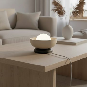 Stona lampa OZZY 1xG9/8W/230V bež