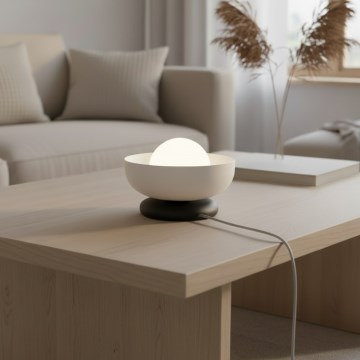 Stona lampa OZZY 1xG9/8W/230V siva