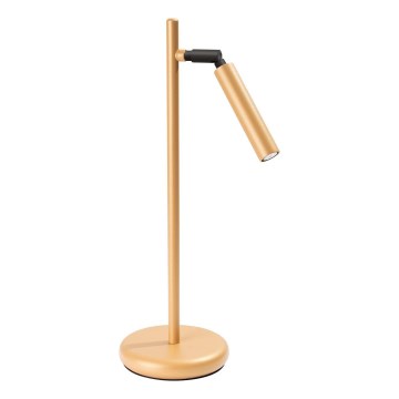 Stona lampa PASTELO 1xG9/8W/230V zlatna