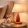 Stona lampa PERA 1xE27/60W/230V braon/bukva