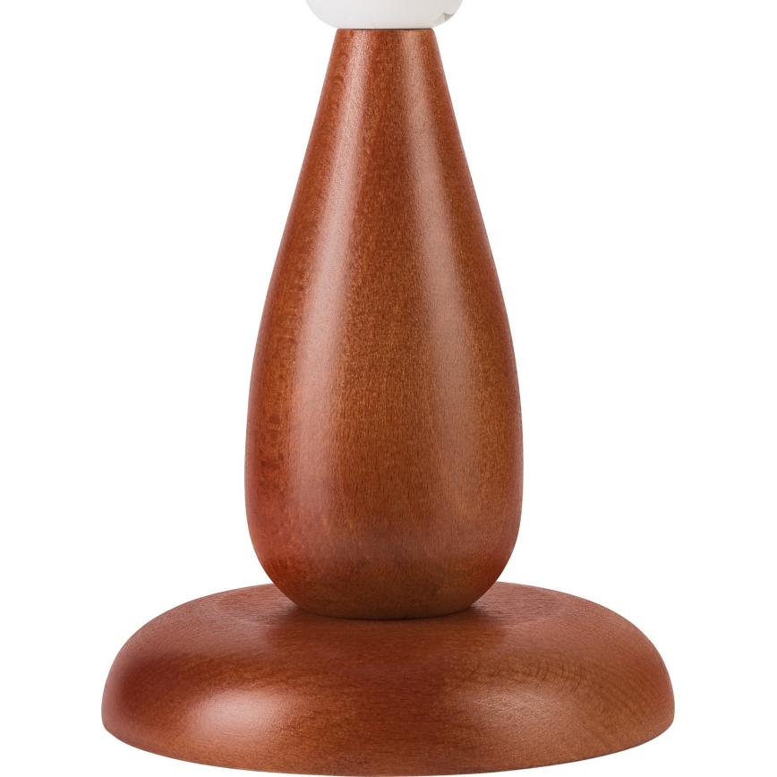 Stona lampa PERA 1xE27/60W/230V braon/bukva