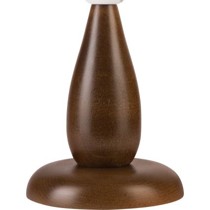 Stona lampa PERA 1xE27/60W/230V tamno braon/bukva