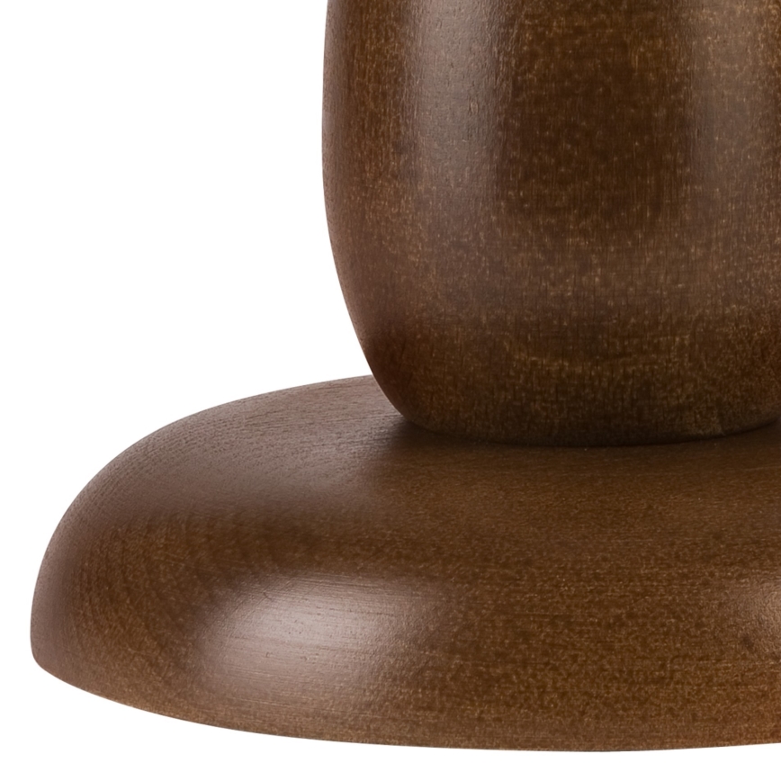 Stona lampa PERA 1xE27/60W/230V tamno braon/bukva