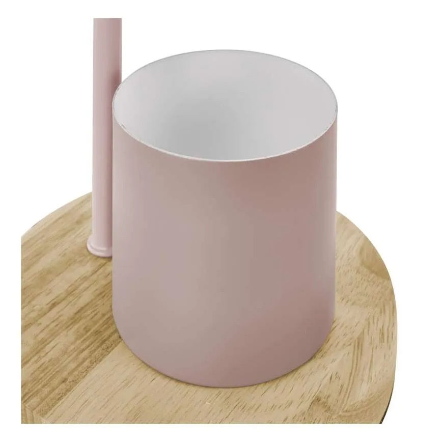 Stona lampa POPPY 1xE27/25W/230V ružičasta