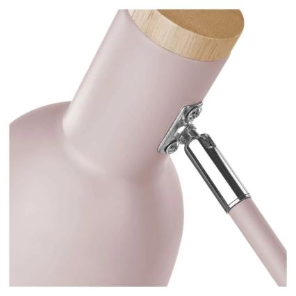 Stona lampa POPPY 1xE27/25W/230V ružičasta