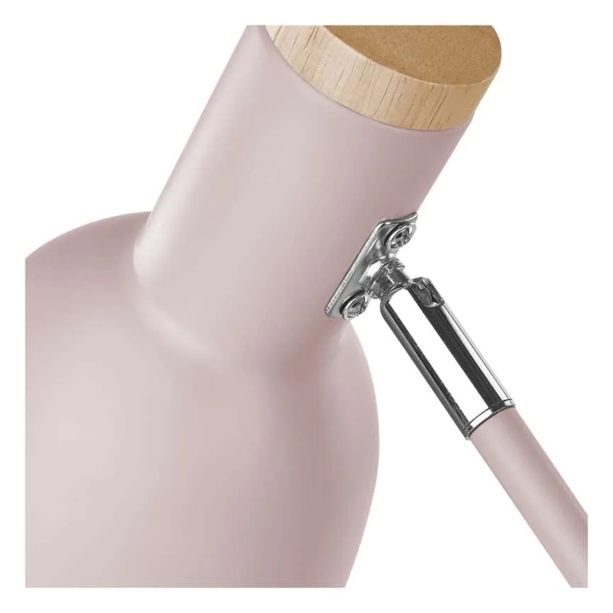 Stona lampa POPPY 1xE27/25W/230V ružičasta