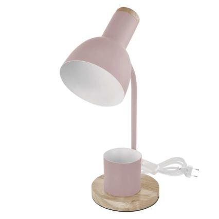 Stona lampa POPPY 1xE27/25W/230V ružičasta
