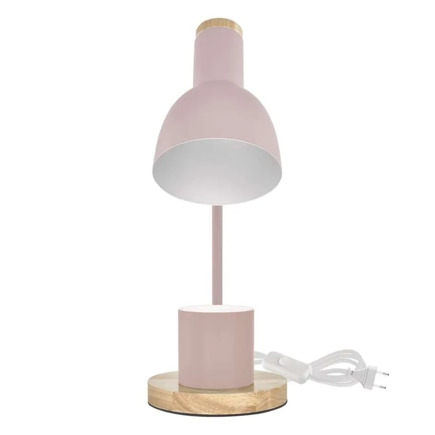 Stona lampa POPPY 1xE27/25W/230V ružičasta