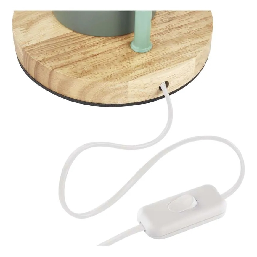 Stona lampa POPPY 1xE27/25W/230V zelena