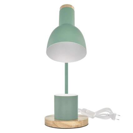 Stona lampa POPPY 1xE27/25W/230V zelena