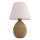 Stona lampa RAMZES 1xE27/40W/230V bela/braon