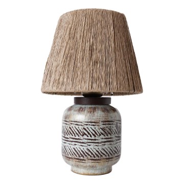 Stona lampa RAMZES 1xE27/40W/230V braon