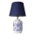 Stona lampa RAMZES 1xE27/40W/230V plava/bela