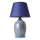 Stona lampa RAMZES 1xE27/40W/230V plava