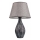 Stona lampa RAMZES 1xE27/40W/230V siva