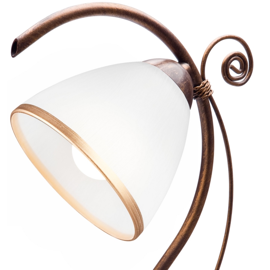 Stona lampa RETRO II 1xE27/60W/230V brončana patina