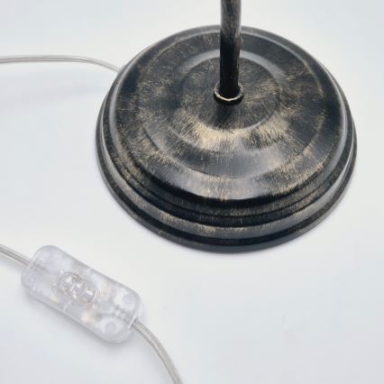 Stona lampa RETRO II 1xE27/60W/230V crna patina