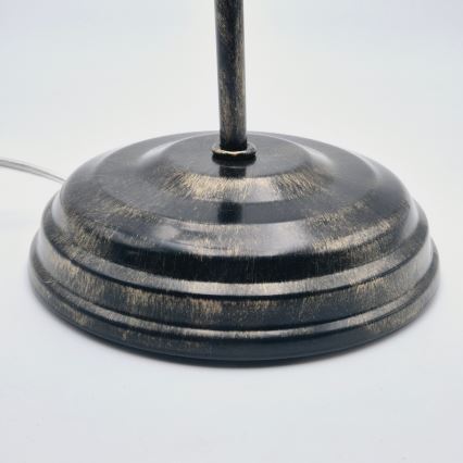 Stona lampa RETRO II 1xE27/60W/230V crna patina