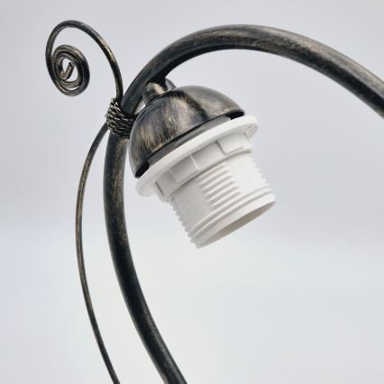 Stona lampa RETRO II 1xE27/60W/230V crna patina