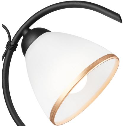 Stona lampa RETRO II 1xE27/60W/230V mat crne boje