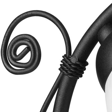 Stona lampa RETRO II 1xE27/60W/230V mat crne boje