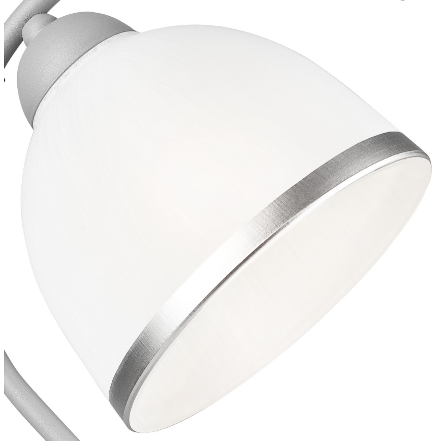 Stona lampa RETRO II 1xE27/60W/230V srebrna