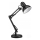 Stona lampa sa klipsom 2u1 1xE27/60W/230V crna