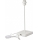 Stona lampa sa USB portom 1xE27/15W/230V bela