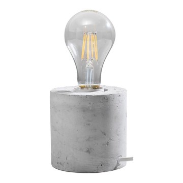 Stona lampa SALGADO 1xE27/15W/230V beton