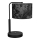 Stona lampa SATINO 1xE27/60W/230V crna/siva