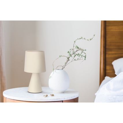 Stona lampa SATTI 1xE14/40W/230V krem boje