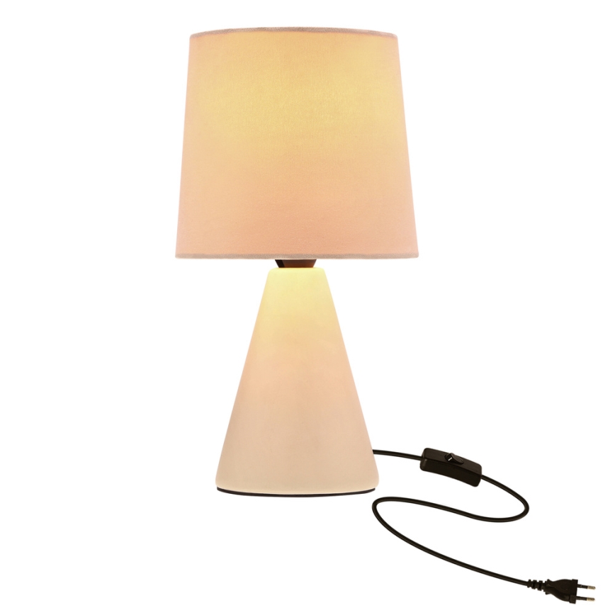 Stona lampa SATTI 1xE14/40W/230V krem boje