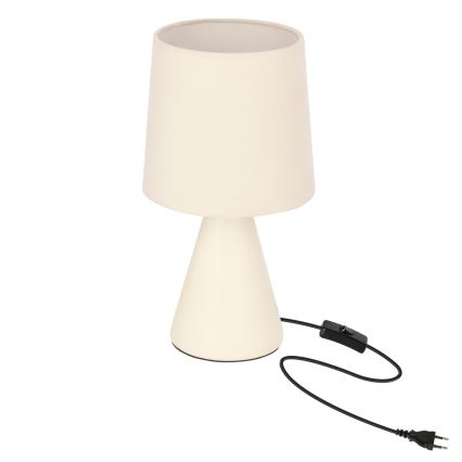Stona lampa SATTI 1xE14/40W/230V krem boje