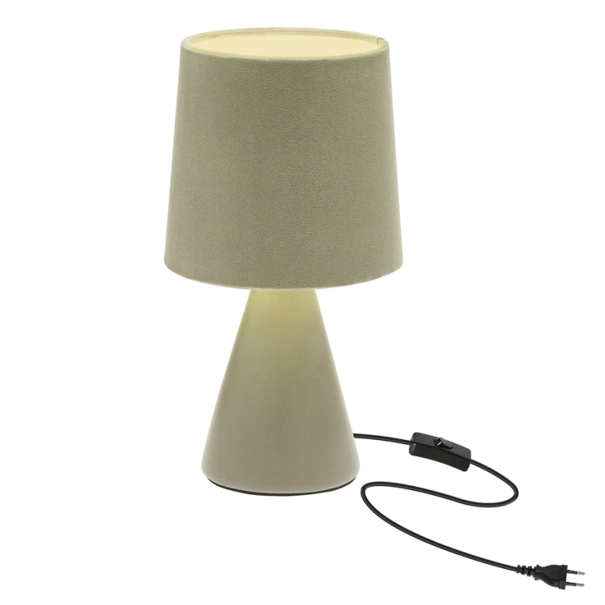Stona lampa SATTI 1xE14/40W/230V zelena