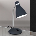 Stona lampa SCHOOL 1xE27/40W/230V crna/matni hrom