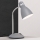 Stona lampa SCHOOL 1xE27/40W/230V siva/matni hrom