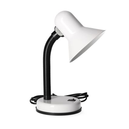 Stona lampa SMIESZEK 1xE27/40W/230V bela