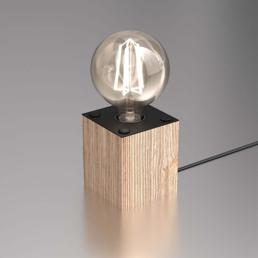 Stona lampa SODER 1xE27/60W/230V borovina