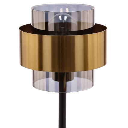 Stona lampa SPIEGA 1xE27/60W/230V zlatna/crna