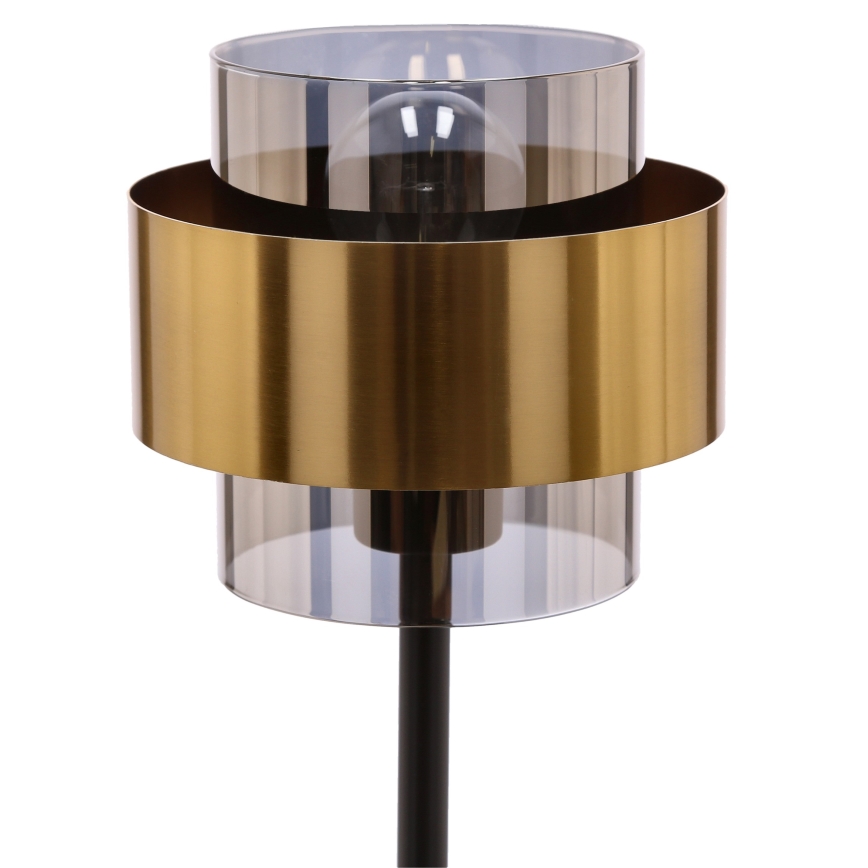 Stona lampa SPIEGA 1xE27/60W/230V zlatna/crna