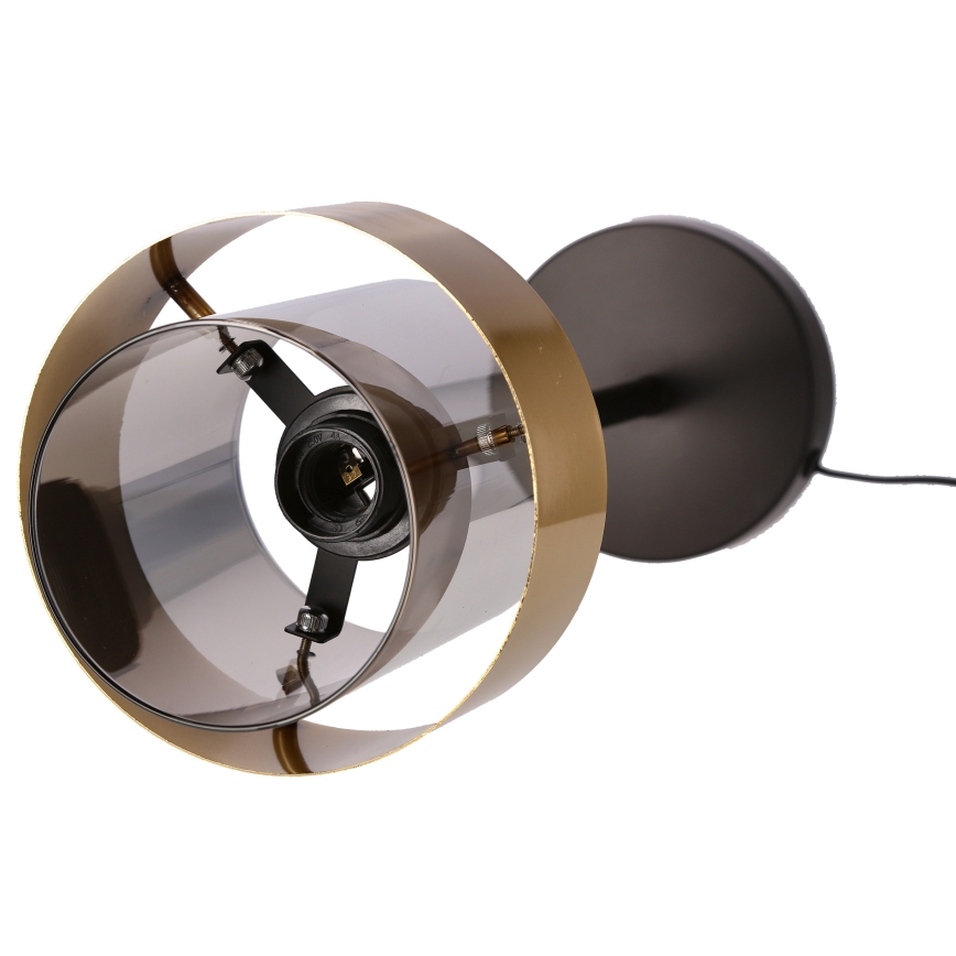 Stona lampa SPIEGA 1xE27/60W/230V zlatna/crna