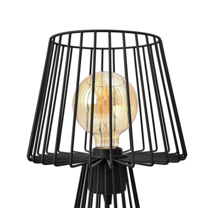 Stona lampa TORRI 1xE27/15W/230V crna