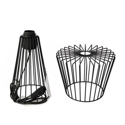 Stona lampa TORRI 1xE27/15W/230V crna